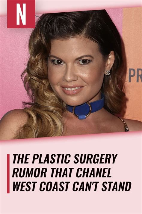 chanel west coast celebrity fake|chanel west coast plastic surgery.